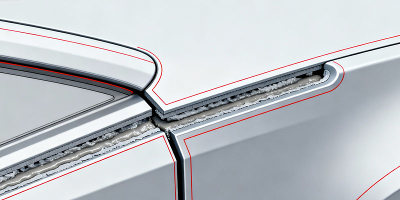 車(chē)身鋼板搭接處有裂紋用什么膠 車(chē)身鋼板搭接處有裂紋用什么膠